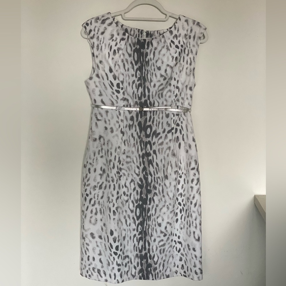 Calvin Klein Animal Print Dress - Picture 3 of 5